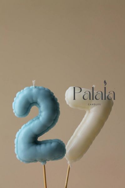 Свічки‑цифри Palala&nbsp;&mdash; декоративні свічки у вигляді цифр для прикрашання святкових тортів